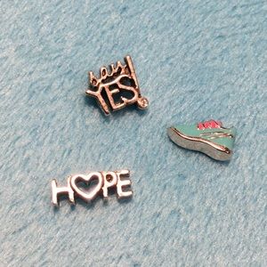 Inspirational charm set